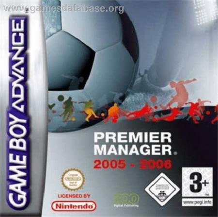 Cover Premier Manager 2005-2006 for Game Boy Advance